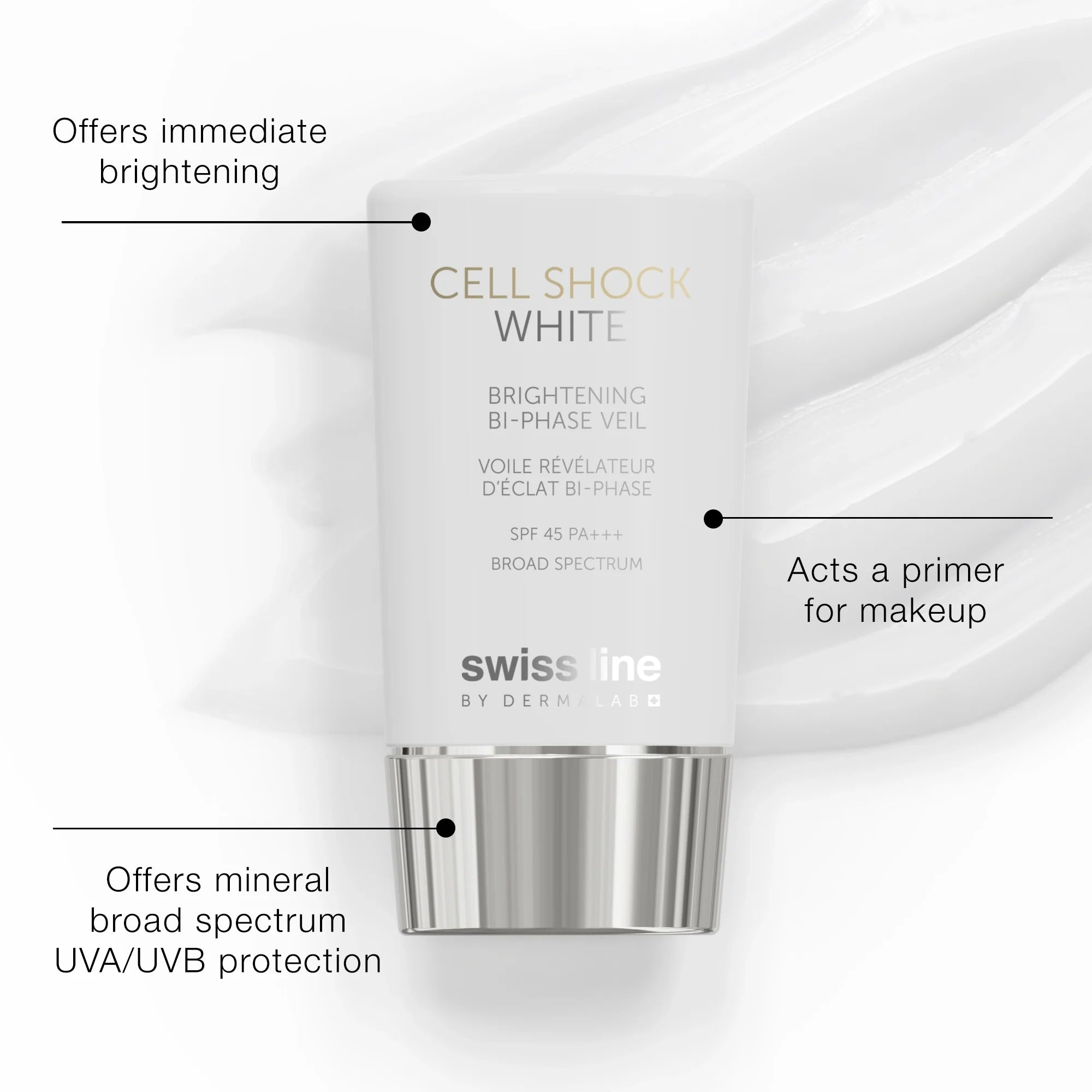 Voile Révélateur d'Eclat SPF 45 PA+++