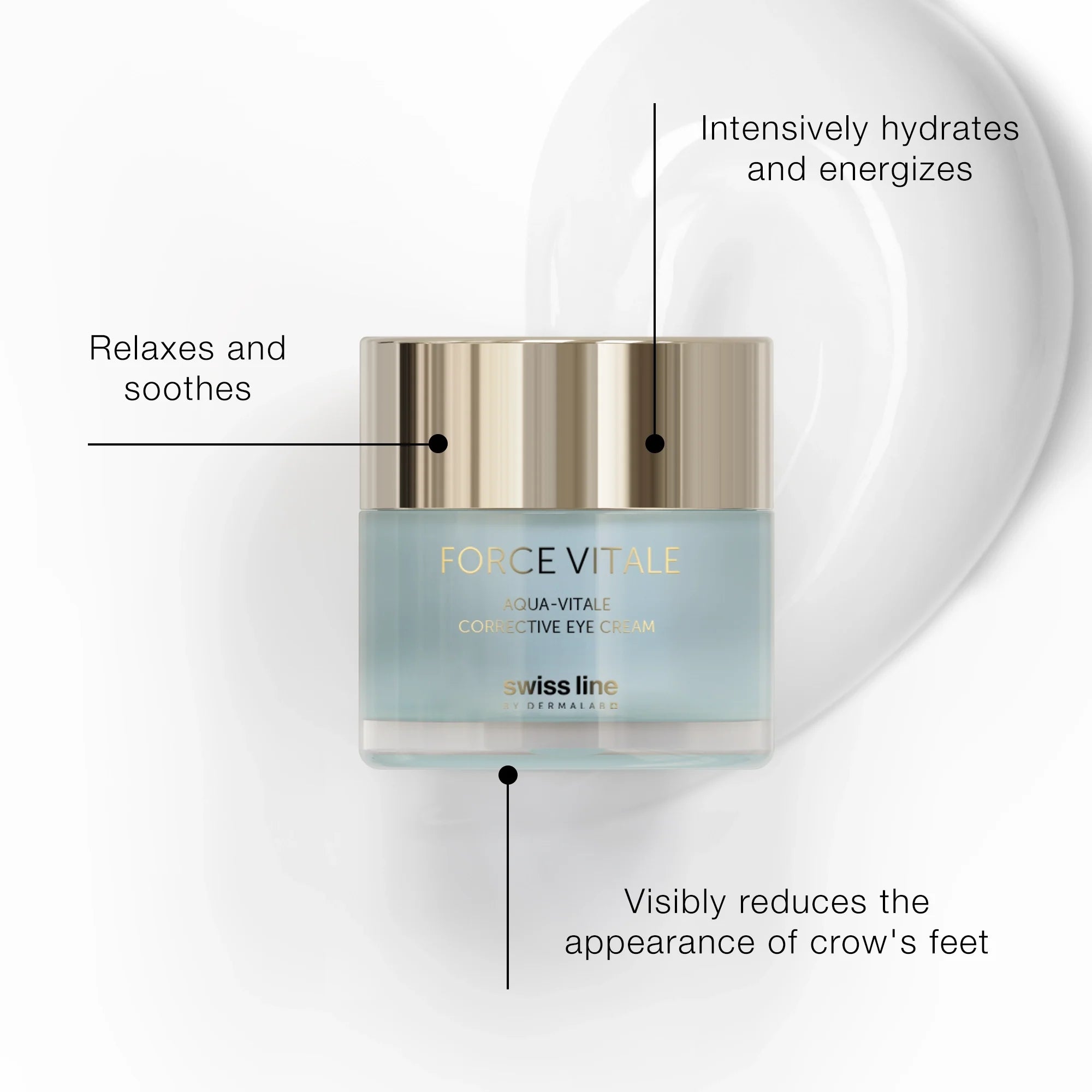 Crème Correctrice Contour des Yeux Aqua-Vitale