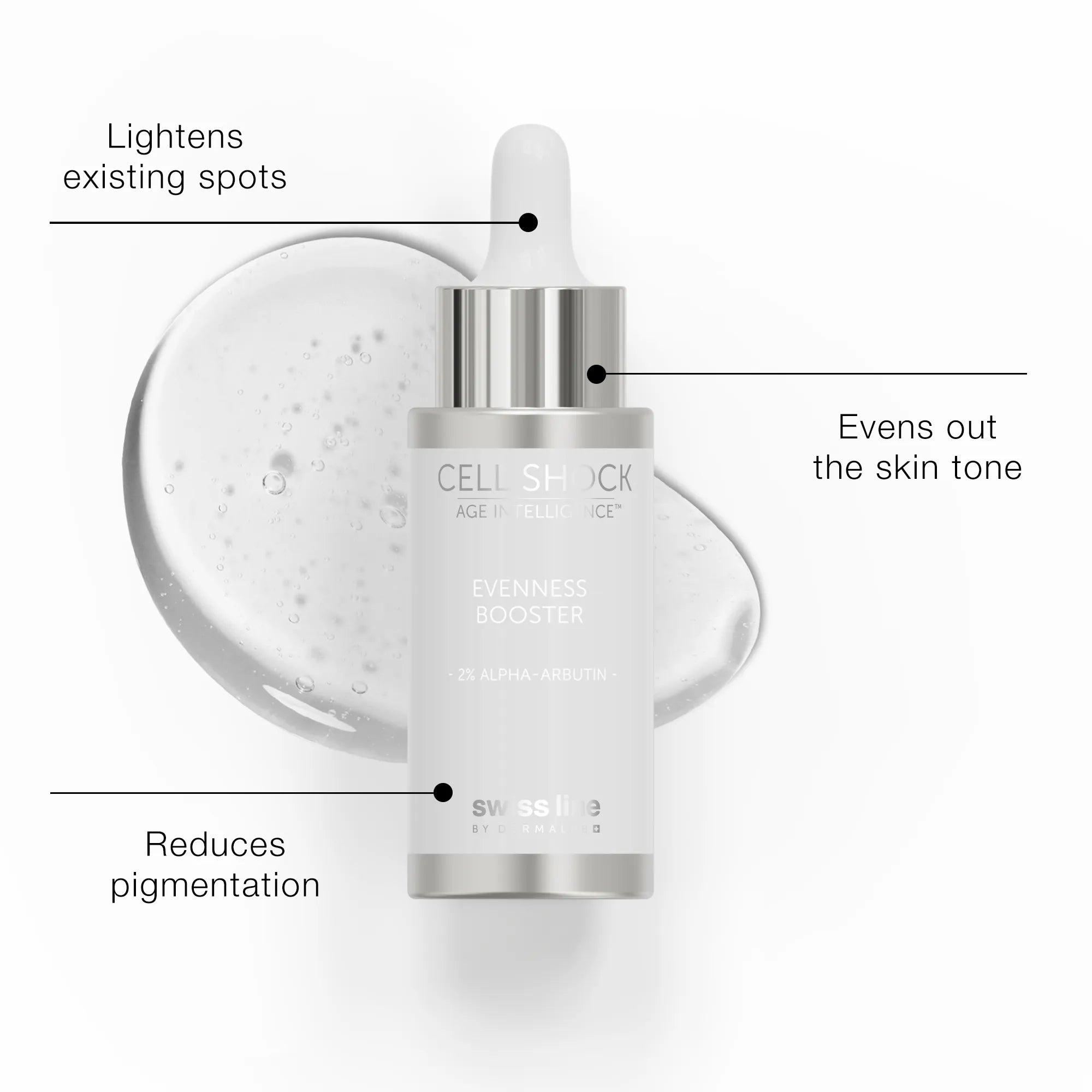 Evenness Booster – 2% d'Alpha-Arbutin