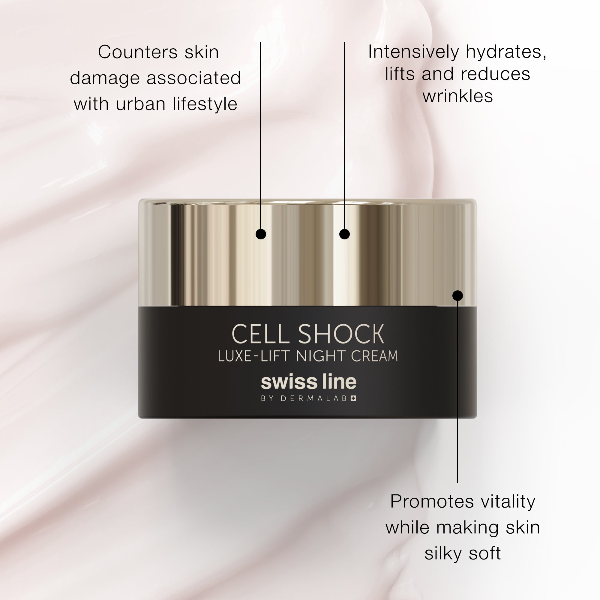 Crème de nuit Cell Shock Luxe-Lift